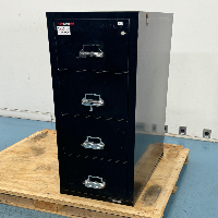 Fire King 4 Drawer Filing Cabinet image 0
